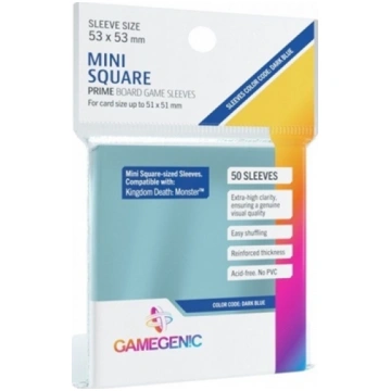 Gamegenic : Prime Mini Square-Sized Sleeves (53x53