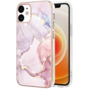 IMD Electroplating Marble Pattern TPU Phone Shell 