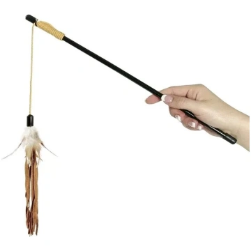 Flamingo DANGLER LEATHER+FEATHER DISP CAT 14970075