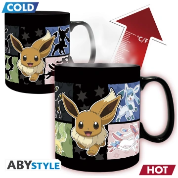 POKEMON Mug Heat Change - Eevee - 460 ml Abysse