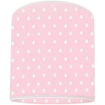 Rezerves abažūrs lustrai DOTS d. 15 cm rozā LAMPDA