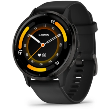 Garmin Venu 3, Melna, Pelēka