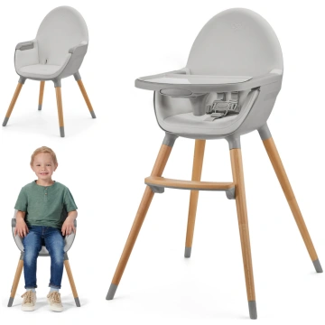 KINDERKRAFT barošanas krēslinš FINI 2 GREY, KHFINI