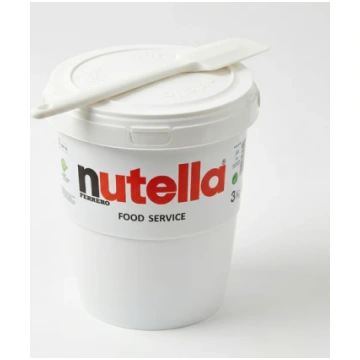 Nutella Ferrero Secchiello 3 kg + Spatola Professi