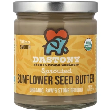 Dastony, Sprouted Sunflower Seed Butter, Ultra Smo