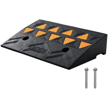 VEVOR VEVOR Rubber Curb Ramp 4.25" Rise Height Sid