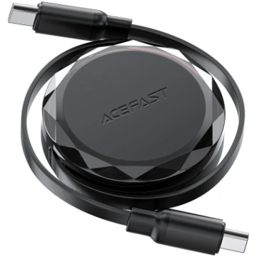 Acefast C13-03 USB-C - USB-C 60W Cable Retractable