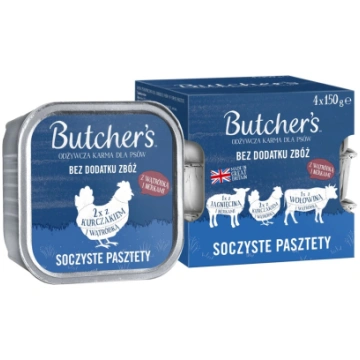 Butcher"s Original mix smaków soczyste pasztety z 