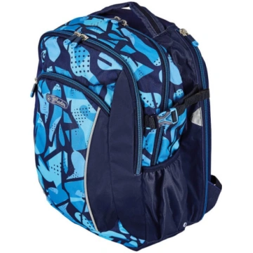 Skolas mugursoma Herlitz Ultimate Camo Blue, zila 