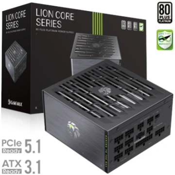 Gamemax PSU LION CORE 1200P 1200 W Platinum Full M
