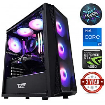 MDATA GAMING i7-12700KF 64GB 4TB SSD RTX 4060 Wind