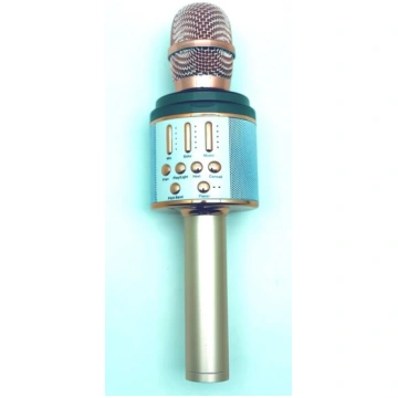 Bezvadu Bluetooth karaoke mikrofons K068 ar gaisma