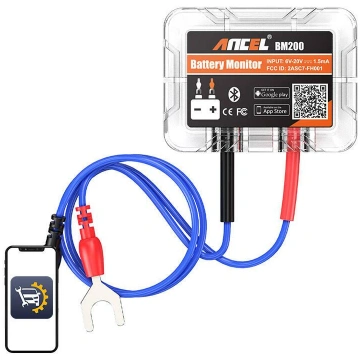 Bluetooth Battery Tester Ancel BM200 6-20V DC