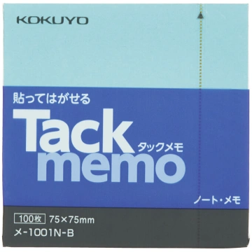 Tack memo Sticky notes Notebook type Square KOKUYO