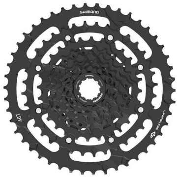 Aizmugurējo zobratu komplekts/kasete Shimano Cues 