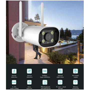 5GHz and 2.4 GHz Wi-Fi Outdoor Camera | 4MP | 12V