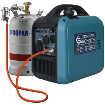 Invertora ģenerators LPG/benzīns 2000W KS 1900iG S