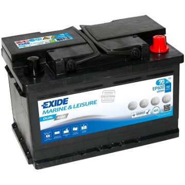 exide agm 70ah 760a
