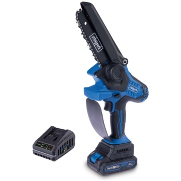 Akumulatora ķēdes zāģis Scheppach Mini BC-PS150-X,