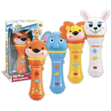 Rotaļu mikrofons mazuļiem 18cm