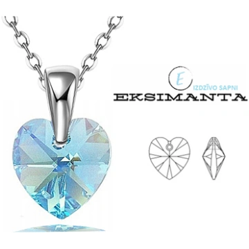 Kaklarota ar Swarovski Elementu Eksimanta.lv