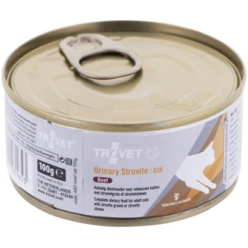 Trovet ASD Urinary Struvite with beef - wet cat fo