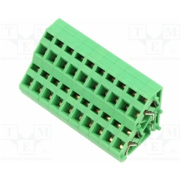 Connector: PCB terminal block; 12A; 400V; PIN: 1; 
