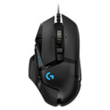 Logitech G502 HERO, wired gaming mouse, black