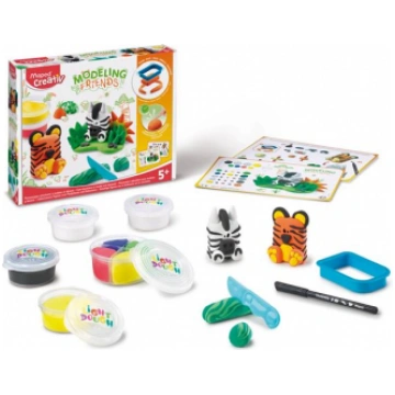 MAPED Creativ mīklas veidošanas komplekts Zebra+tī