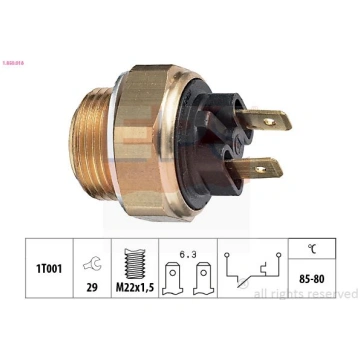 Termoslēdzis, Radiatora ventilators EPS 1.850.018