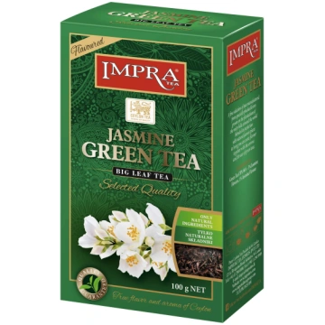 Liellapu zaļā tēja ar jasmīnu IMPRA, 100 g 4791021