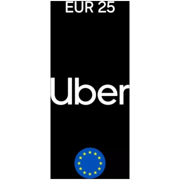 Uber 25 EUR Gift Card