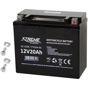 82-335# Motociklu akumulators 12v 20ah xtreme BLOW