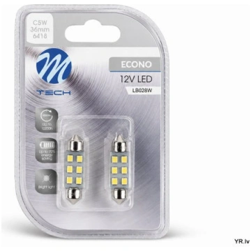 LED gaismas spuldze C5W Basic (blisters, 2 gab.) 1