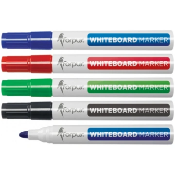 Whiteboard Marker Forpus 1-3 mm, round head, blue 