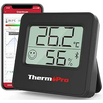 ThermoPro TP357 80 m Bluetooth Hygrometer Indoor T