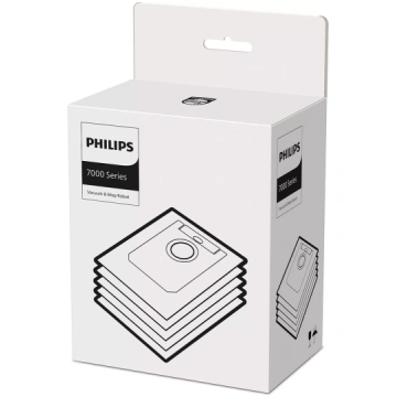 Philips 7000, 5 gab. - Putekļu maisiņi robota pute