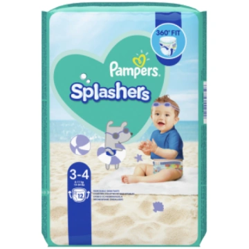PAMPERS autiņbiksītes PANTS SPLASHERS, 3.-4. izmēr