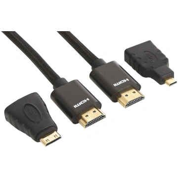 Excellence HDMI 19M+Micro+Mini Sandberg