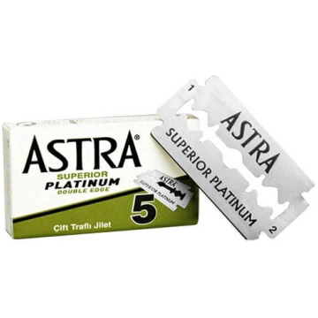 Skuvekļu asmeņi Astra Superior Platinum Double Edg