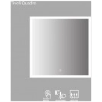 Spogulis LED TIVOLI Quadro 80X80 VENTO 47327