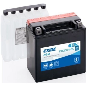 Exide moto akumulators 12V 18Ah YTX20CH-BS AGM 150