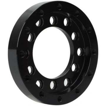 Stūres rata adapteris Black Plate CNC alumīnija sa