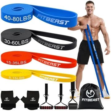 FitBeast pretestības lentu komplekts, pretestības
