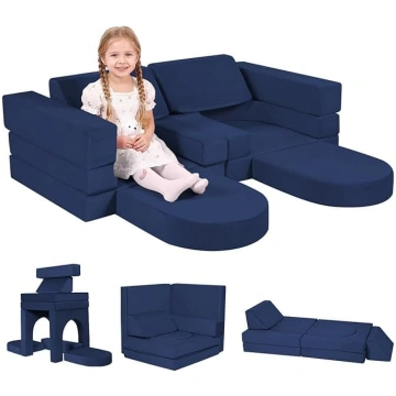 MeMoreCool Play Sofa Bed Children, Foam Soft Build