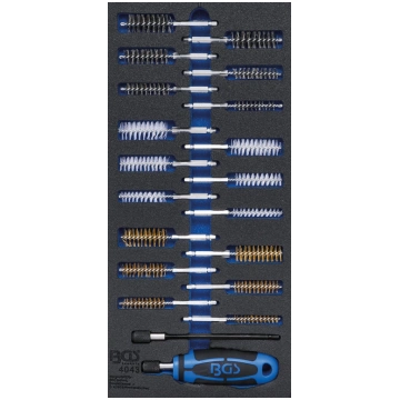 TOOL TRAY 1/3: BRUSH ASSORTMENT | 20 PCS. (4043) B