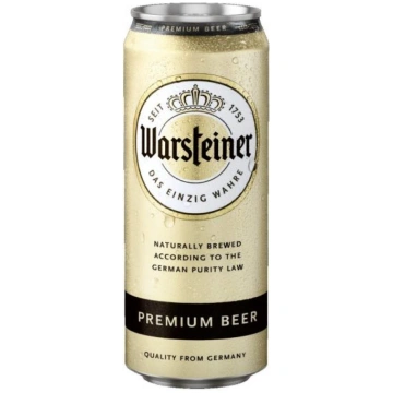 WARSTEINER Premium alus skārdenē 4,8%, 0,5l