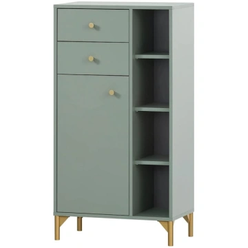 Schildmeyer Ando 154263 Highboard Pistachio/Gold, 