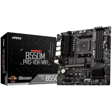 Pamatplate MSI B550M PRO-VDH WIFI AMD B550 Socket 
