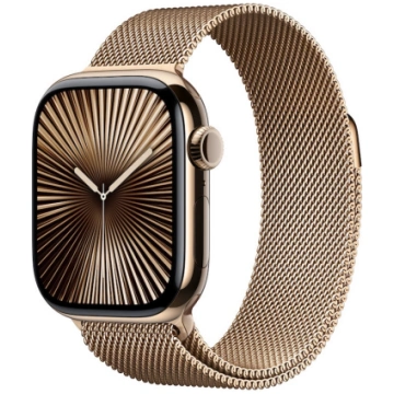 42mm Gold Milanese Loop